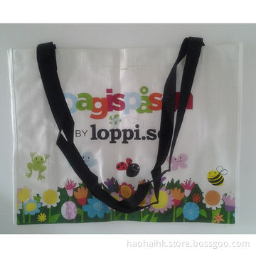 Laminated Nonwoven Shopping Bags for Gifts or Clothing Packaging, Handling, Colorful Print
